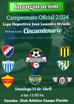 Inauguración del Campeonato